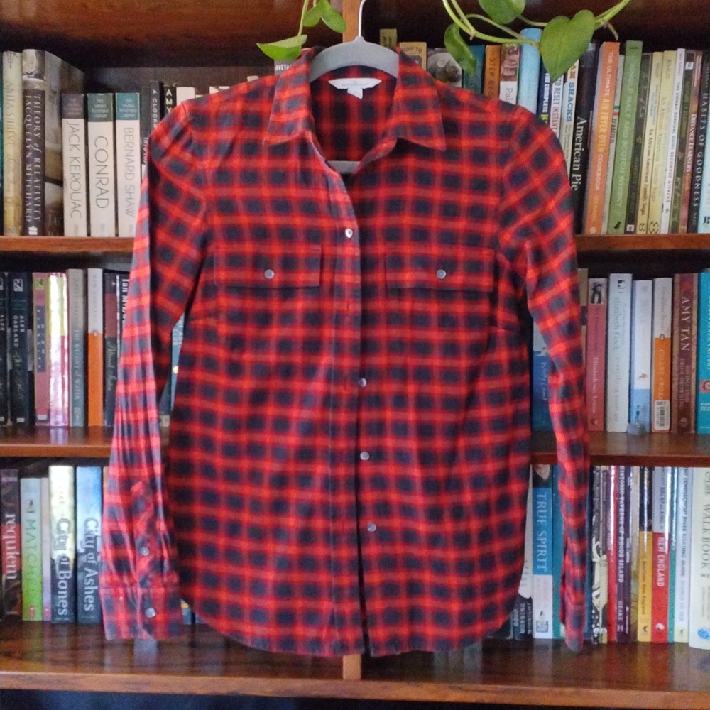 L.L. Bean Signature Flannel Size 0
